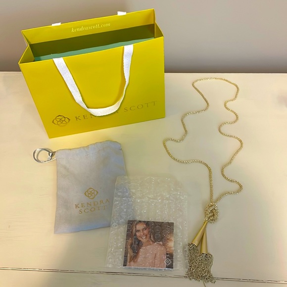 NWOT Tags Kendra Scott Phara Necklace - Picture 8 of 8